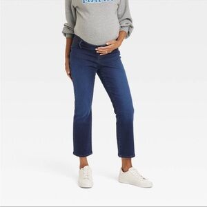 Isabel Maternity Under Belly Ankle Bootcut Maternity Pants